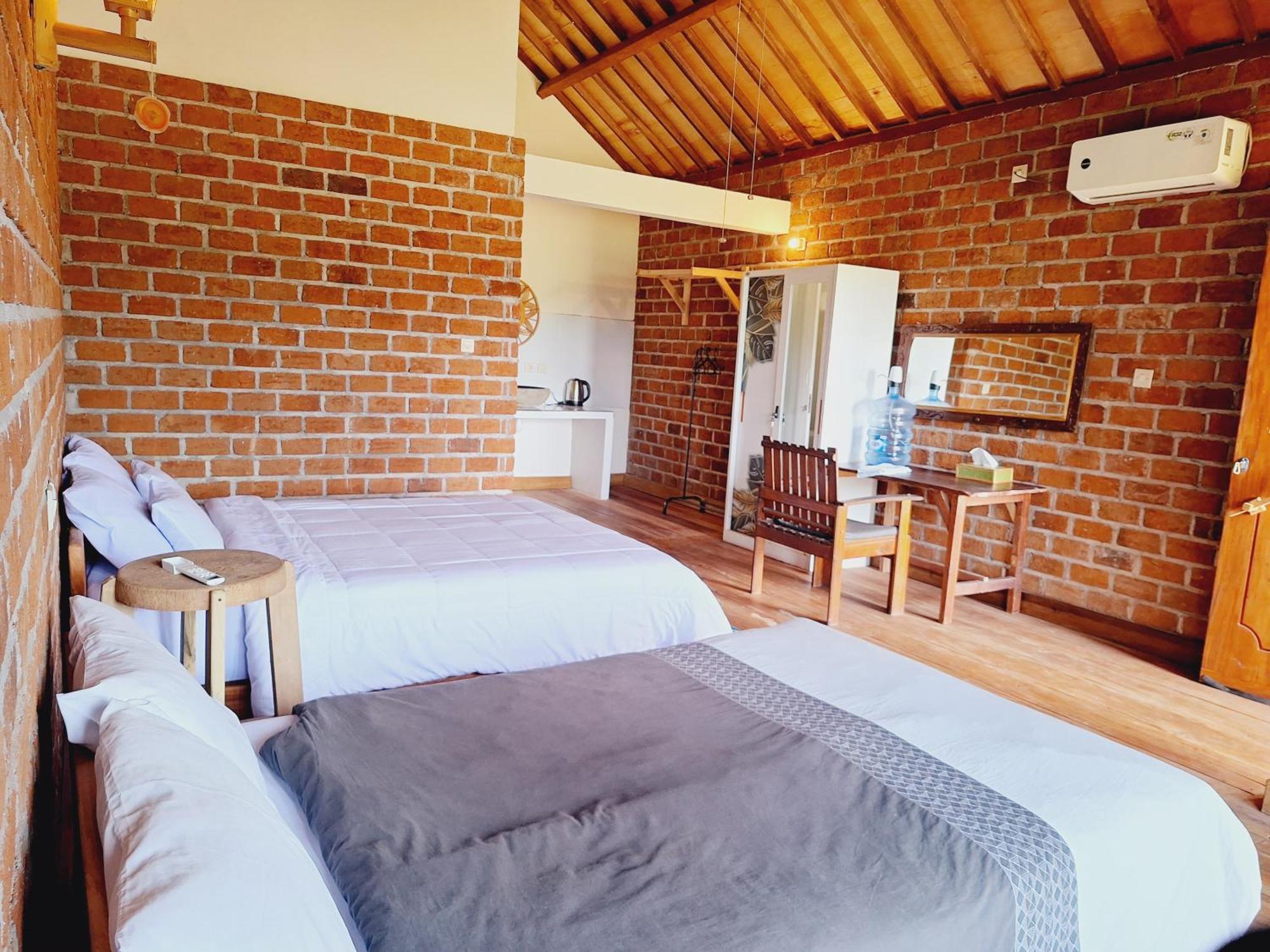 Bunga Maliq Bungalow Lombok Tetebatu Værelse billede